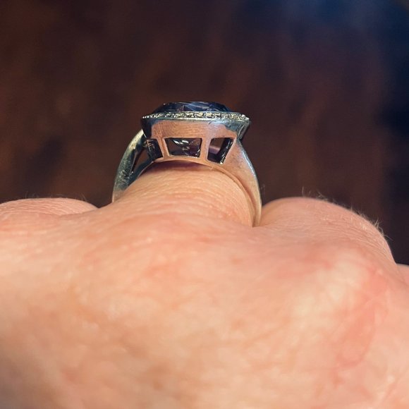 ALEXANDRITE IN WHITE GOLD. 3.25 CT - Picture 2 of 5